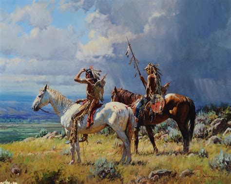 Native American Art by Martin Grelle - Desktop Wallpaper