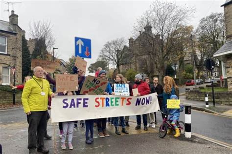 Protesters in Sheffield suburb demand urgent 'Active Travel' review to make streets safer