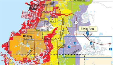 Pasco County Storm Surge Map - Maps Model Online