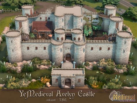 The Sims Resource - Ye Medieval Avelyn Castle / TSR CC Only