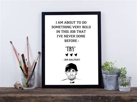 Jim Halpert Quotes / the Office TV Show Printable/ the Office - Etsy