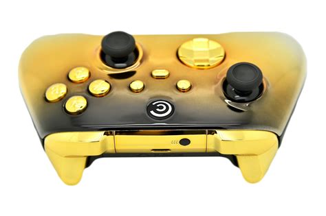 Gold Fade W/ Gold Chrome Inserts Xbox Series X/S Custom Controller