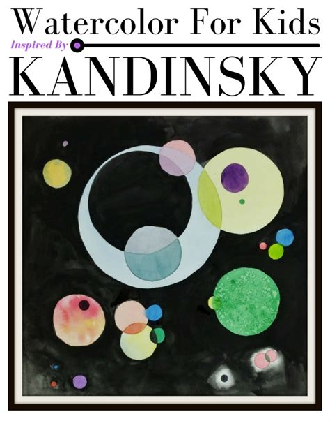 Watercolor For Kids: Inspired By Kandinsky - Woo! Jr. Kids Activities