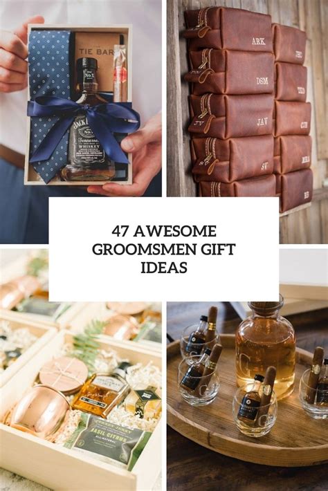 47 Awesome Groomsmen Gift Ideas - Weddingomania