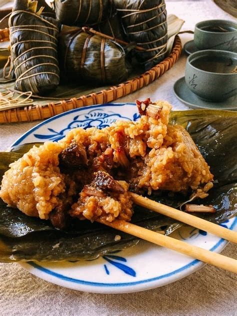 Shanghai Style Pork Zongzi (Sticky Rice Dumplings) - The Woks of Life