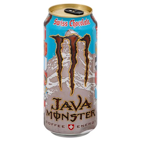 Monster Java Java Swiss Chocolate Coffee + Energy Drink - Shop Coffee ...