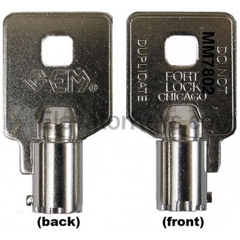 ElevatorKeys.com - Fort Lock GEM MM7802 key