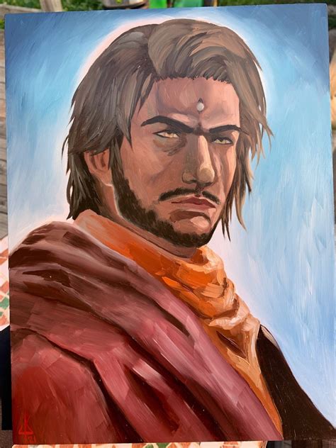 FFXIV FF14 Gaius Van Baelsar Shadowbringers 9x12 Portrait - Etsy Australia