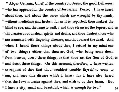 Part 1b: The Blessed City of Edessa: King Abgar’s correspondence with Jesus – Malankara Research