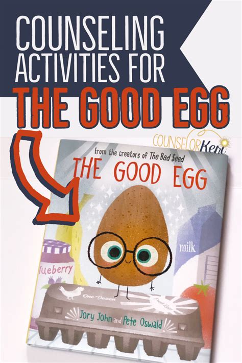 School Counseling Activities for The Good Egg | School counseling ...