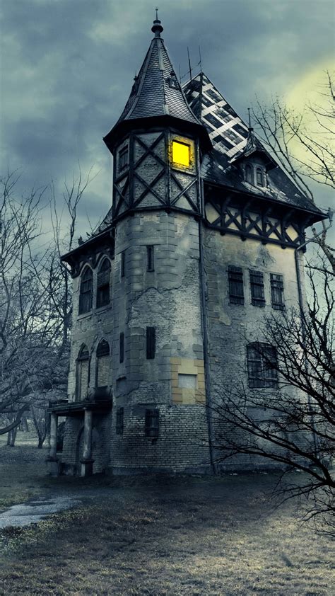 Wallpaper ID: 330713 / Dark House Phone Wallpaper, Castle, 1440x2560 free download