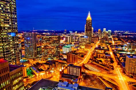 Atlanta Skyline Photography at Night | Atlanta Photographer Chris Hamilton