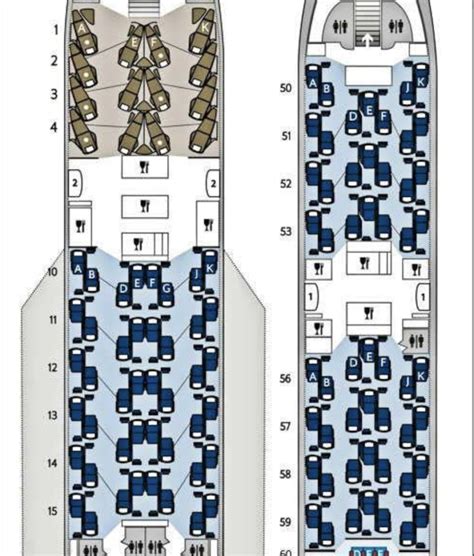 British Airways A380 Seat Map