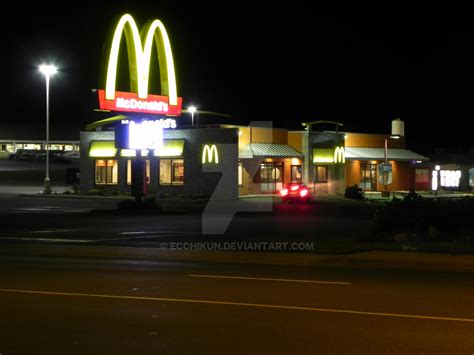 Bathurst McDonald's at night by Ecchikun on DeviantArt