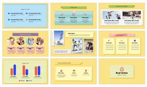 Simple Index Card Free Google Slides PowerPoint Template