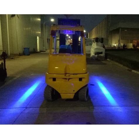 12v/24v/48v/60v/72v Forklift Blue Red Spot safety work working light ...