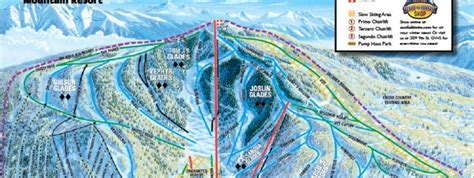 Sunlight Mountain Resort Trail Map • Piste Map • Panoramic Mountain Map