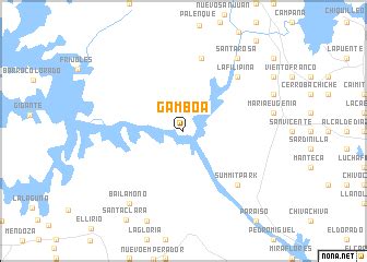 Gamboa (Panama) map - nona.net