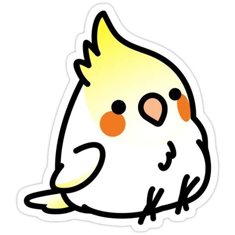 Scootaloo the Special Needs Cockatiel Sticker by birdhism | Cute animal drawings, Cute cartoon ...