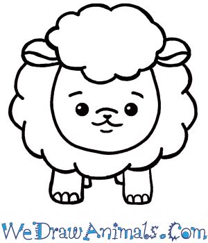 Kawaii Baby Sheep Drawing Pngtree provides millions of free png vectors ...