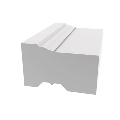 Alexandria Moulding 1 1/4 in. H X 2 in. W X 8 ft. L Paintable White PVC Brick Mould in 2024 ...