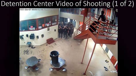 Oklahoma County jail footage shows hostage situation, police shooting suspect