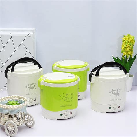 12v 24v 1l 100w mini rice cooker steamer electric food steamer lunch ...