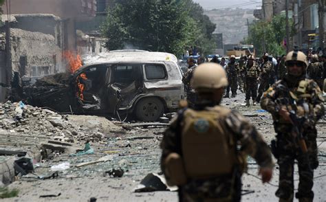 Militant attacks target NATO convoy, Afghan intelligence office in Kabul - The Washington Post