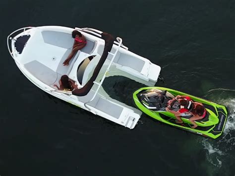 This boat attachment for your jet ski gives you the best of both worlds