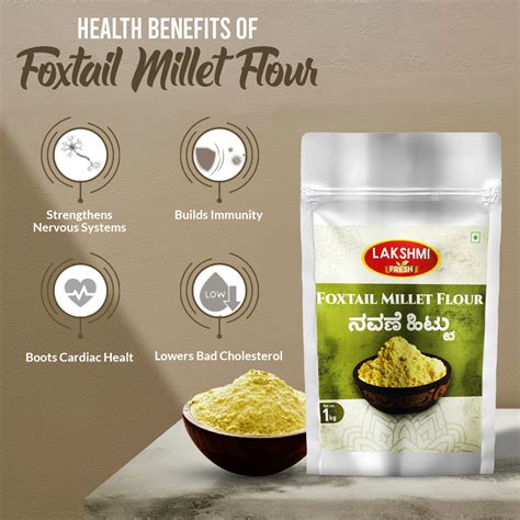 Foxtail Millet Flour – Lakshmifresh