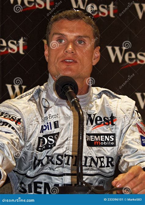 David Coulthard editorial photo. Image of championship - 233396101