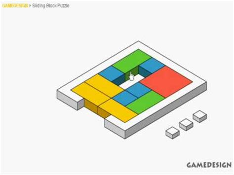 Sliding Block Puzzle 02 Solved - YouTube