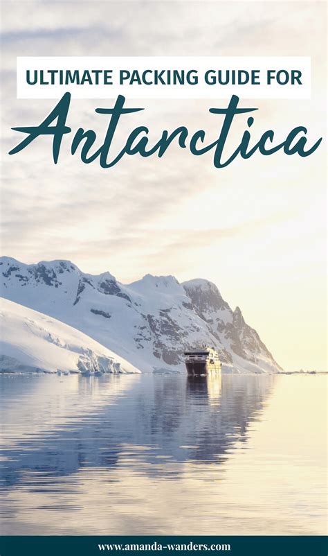 Antarctica Packing List • What to Pack for an Antarctic Cruise • Amanda ...