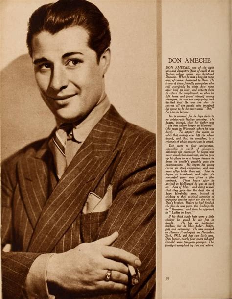 Don Ameche, Picture Show Annual (1938) | Don ameche, American actors ...