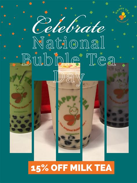 Happy National Bubble Tea Day – Happy Tea