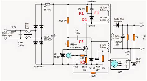 Understanding the Components of a Switch Mode Power Supply Circuit