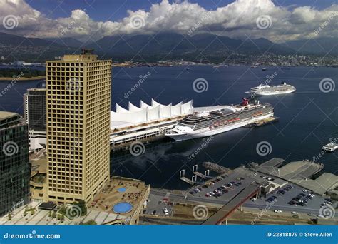 Vancouver Cruise Ship Terminal - Canada Stock Image - Image of columbia ...