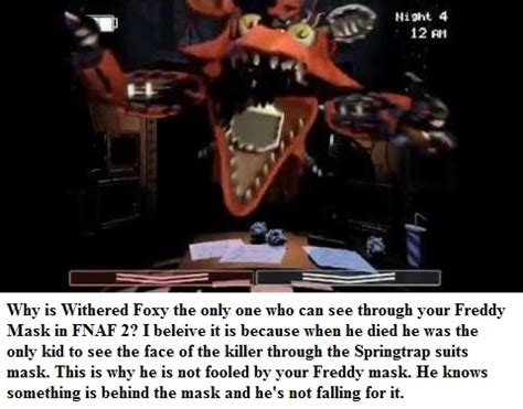 FNAF 2 Withered Foxy Jumpscare Theory by Tesla51 on DeviantArt