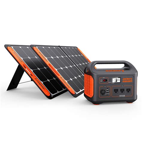 Jackery Solar Generator 1000, 1*Portable Power Station with 2*100W Solar Panels - Walmart.com