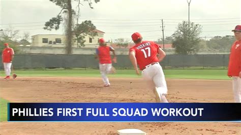 Phillies spring training: First full squad workout held in Clearwater ...