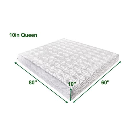 12" Memory Foam Mattress Edge Support Plush Firm Mattress with CertiPUR-US Certified - On Sale ...