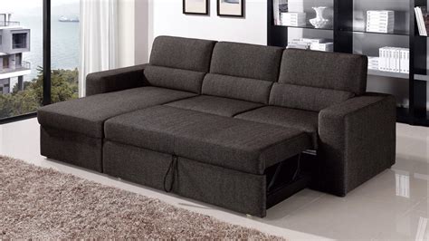 Sectional sleeper sofa with storage | Hawk Haven