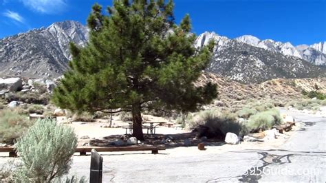 Lone Pine Campground and creek in Lone Pine, California - YouTube