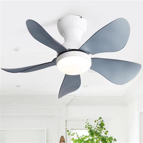 Sofucor 29 in. Small Indoor/Outdoor Modern Ceiling Fan with 6-Speed DC ...