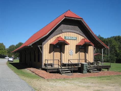 Zebulon, GA | Train depot, Zebulon, Small towns