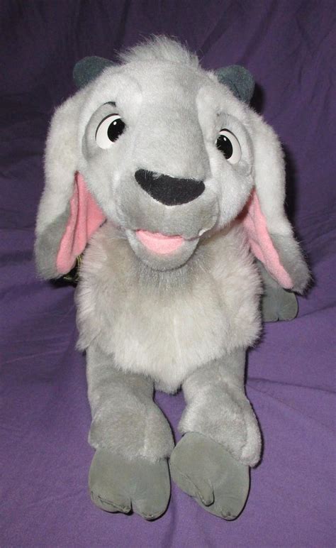 Disneys HUNCHBACK Gypsy Esmeralda Goat DJALI 18" Lg Stuffed Plush~xlnt ...