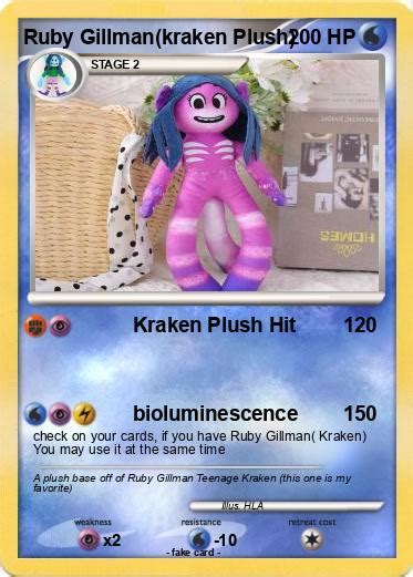 Pokémon Ruby Gillman kraken Plush 1 1 - Kraken Plush Hit - My Pokemon Card