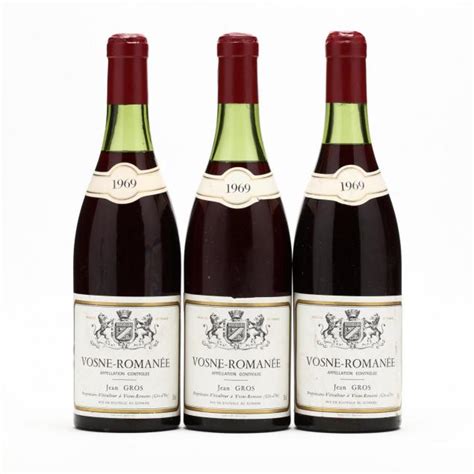 Vosne Romanee - Vintage 1969 (Lot 1075 - Rare & Fine Wine AuctionMar 1 ...