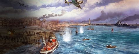 Battle Of Dunkirk Painting at PaintingValley.com | Explore collection ...