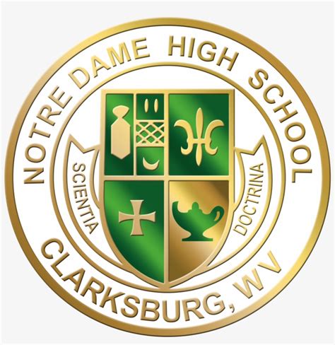 Notredame Logo - Notre Dame High School Clarksburg Wv PNG Image | Transparent PNG Free Download ...